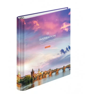 Тетрадь на кольцах А5, 120л., 7БЦ, ArtSpace "Путешествия. Sky landscape", глянцевая ламинация 262475