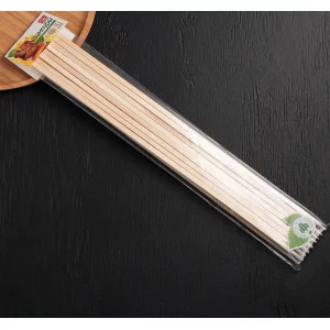 Шампуры GRIFON Premium ECO, 40 см, береза, 16 шт. в упаковке 2510469