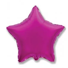 Шар (18\'\'/46 см) Звезда, Пурпурный, 1 шт. 301500PU