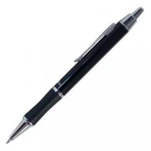 Ручка шариковая, мет.черный корпус, без штрихкода на корпусе INDEX C10608
