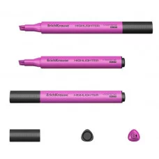 Текстмаркер ErichKrause Visioline V-17 Neon цвет чернил розовый 56702