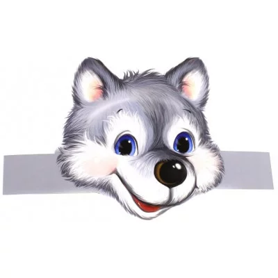 Маска-ободок Волчонок Сфера МА-7979