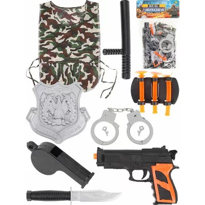 Набор полицейского.Спецназ.(9 предм.,в пак.)(34,5х20х4 см).Арт. 2297483