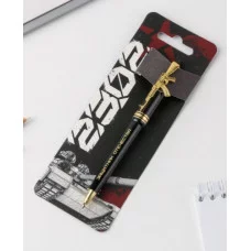 Ручка с фигурным клипом С 23 февраля , пластик 7184433