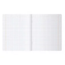 Тетрадь 48л., А5 клетка BG, бумвинил, зеленый, суперэконом 357596