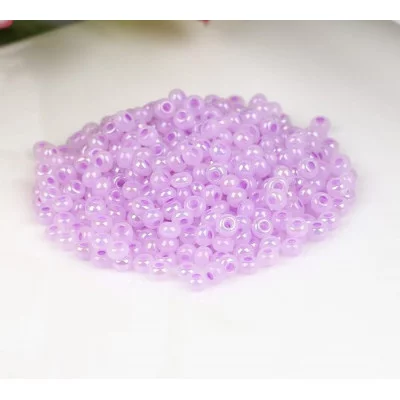 Бисер Чехия "GAMMA" круглый "1" 10/0 5гр (A069 розовый/меланж) 4332434