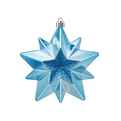 Украшение елочное ЗВЕЗДА, 10 см, син. WINTER WINGS 00-00022214