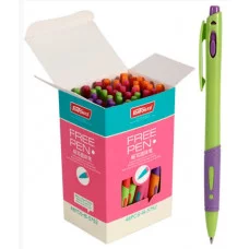 Ручка Tenfon автоматическая DI-431 (син) 0,7мм, круглый корпус, ассорти B-5752 332402