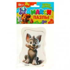 Лесные животные.Макси-пазлы в пак. 4 пазла. 130х230х10 мм. Умные игры 4660254430556