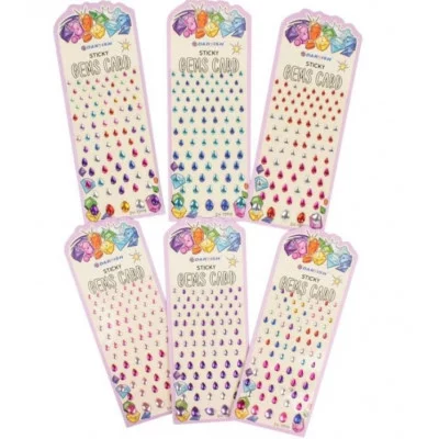 Наклейки-стразы "Капельки" DV-13978