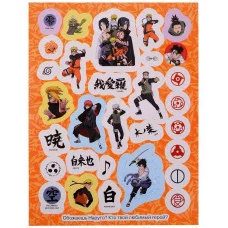 100 наклеек Синяя Росмэн Кузнецова 978-5-353-10850-4 Naruto Shippuden