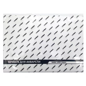 Бумага для акварели А4 10л. INTELLIGENT DC-7531 целлюлоза, 210х295мм, 300гр/м, сренезернистая 329187