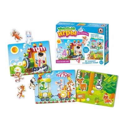 Умные игры на липучках. "Сосчитай-ка!" 04300