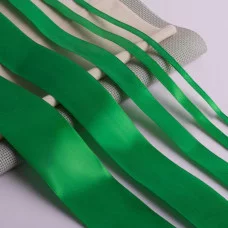 Лента атласная 4 см*25±1ярд №19 зелёный АУ 2611775