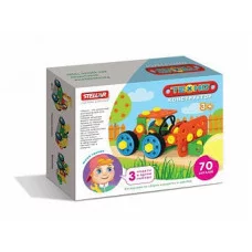 Конструктор Техно Бульдозер (70) 02025/02026