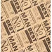 Бумага упаковочная крафтовая «Best man», 70×100 см 7315877