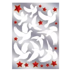 Наклейка двусторонняя Голуби 50000440