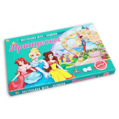 Лучшая настольная игра-ходилка. ПРИНЦЕССЫ (Арт. ИН-8972) ИН-8972