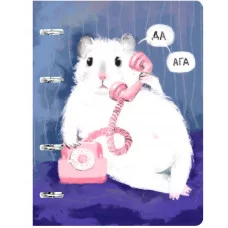 Тетрадь (студ., офис) А5 80л "Hamster" КанцЭксмо ТК805492