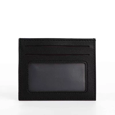 Картхолдер, 10,5*0,4*8,5 см отд на молнии, 5 черный 9713847