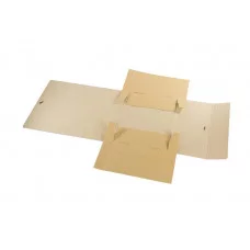 Короб архивный с завязками OfficeSpace разборный, БВ, 150мм, сплошной, синий, клапан МГК 318730