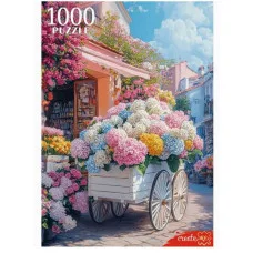 ПАЗЛЫ 1000 элементов. ЦВЕТОЧНАЯ ЛАВКА П1000-1966