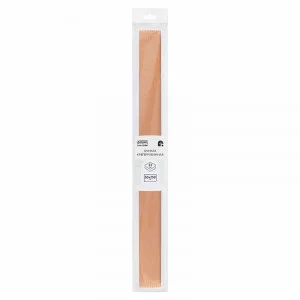 Бумага крепированная ТРИ СОВЫ, 50*250см, 32г/м2, персиковая, в рулоне, пакет с европодвесом 334833