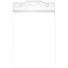 Бейдж вертикальный OfficeSpace, 95*150мм (размер вставки 90*120мм) , без держателя 284645