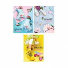 Тетрадь 80л., А4, клетка ArtSpace "Стиль. Girl style" 341442