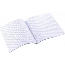 Тетрадь 36 л., А5, клетка, Alingar "Super car", скрепка, офсет,  мелованный картон (стандарт), 5  дизайнов в пленке т/у AL11584