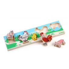 Доска - Вкладыш Домашние Животные двор 382-1