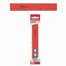 Линейка пластик 15см "Neon Solid" оранжевый е/п ERICH KRAUSE 50570 154384