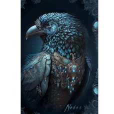 Книга для записей А6 80л "Фантастическая птица" КанцЭксмо КЗФ6804096