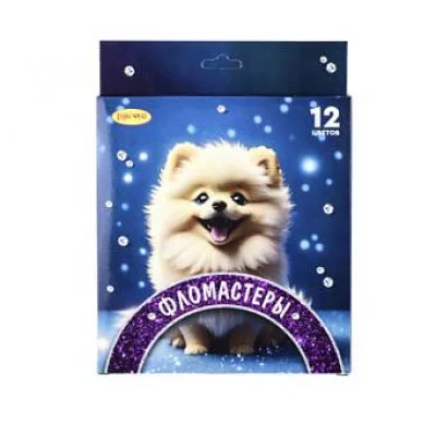 Набор фломастеров ТМ "Лимпопо" 12 цветов "Торик", арт. LPR1053  /201942883 Фло73