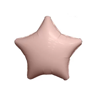 Шар Agura Мистик Звезда Розовое золото (19д, 48см, 25шт) 757321