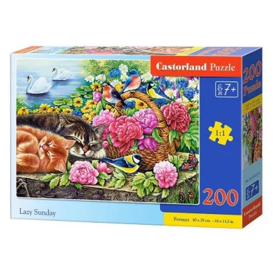 Пазлы 200 "Воскресный денек" Premium В-222216