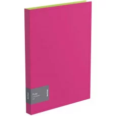 Папка на 2-х кольцах Berlingo "Fuze", 25мм, 600мкм, розовая 306318