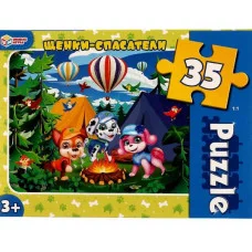 Щенки-спасатели. Макси-пазлы в коробке. 35 деталей. 180х127х35 мм. Умные игры 323425
