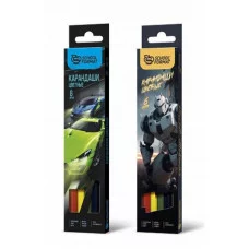 Набор цветн.каранд Schoolformat МИКС ДЛЯ МАЛЬЧИКОВ 6 цв. шестигран. корп. дерев. карт.уп. 247651