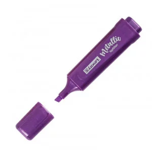 Текстовыделитель Luxor "Textliter Metallic" фиолетовый, 1-5мм. 353209