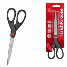 Ножницы ErichKrause Unity, 18см, черный 48157