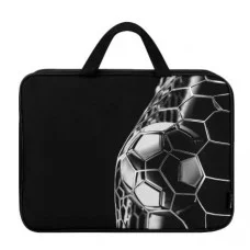 Папка на молнии А4 БЕЛЫЙ МЯЧ П-1188 с ручками внут.карман дизайн с фольгой 350х265x45мм