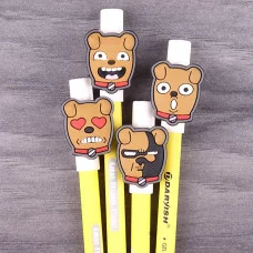 Ручка гелевая синяя "Пишет-стирает - Kakao Friends Frodo" DV-10559-B