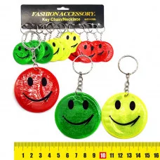 Светоотражатель-брелок "Смайлик", ПВХ 5981 J.Otten0 158008