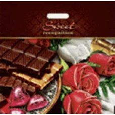 Пакет полиэтиленовый вырубной "Признание" (44*44 см) СП-1754