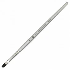 Кисть художественная синтетика имитация белки Гамма "Арбат", плоская №8, короткая ручка 356583