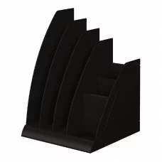 Подставка для бумаг пластиковая ErichKrause Regatta, Classic, черный 59738