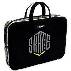 Папка текстильная на молнии ErichKrause с ручками Skateboard Zone, A4+ 60242