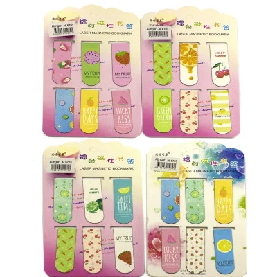 Закладка-магнитная, Alingar, "Фрукты", 6 шт., европодвес AL6703