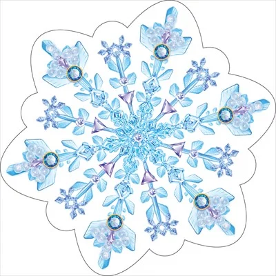 Украшение на скотче "Снежинка" 88.423